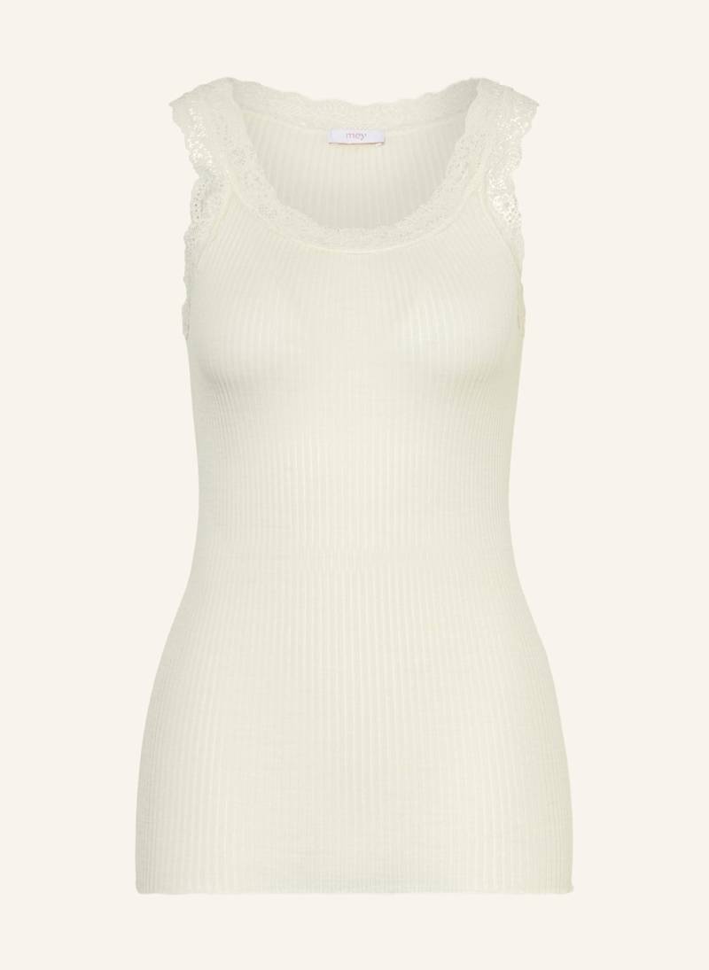 Mey Top Serie Wool Expressive weiss von mey