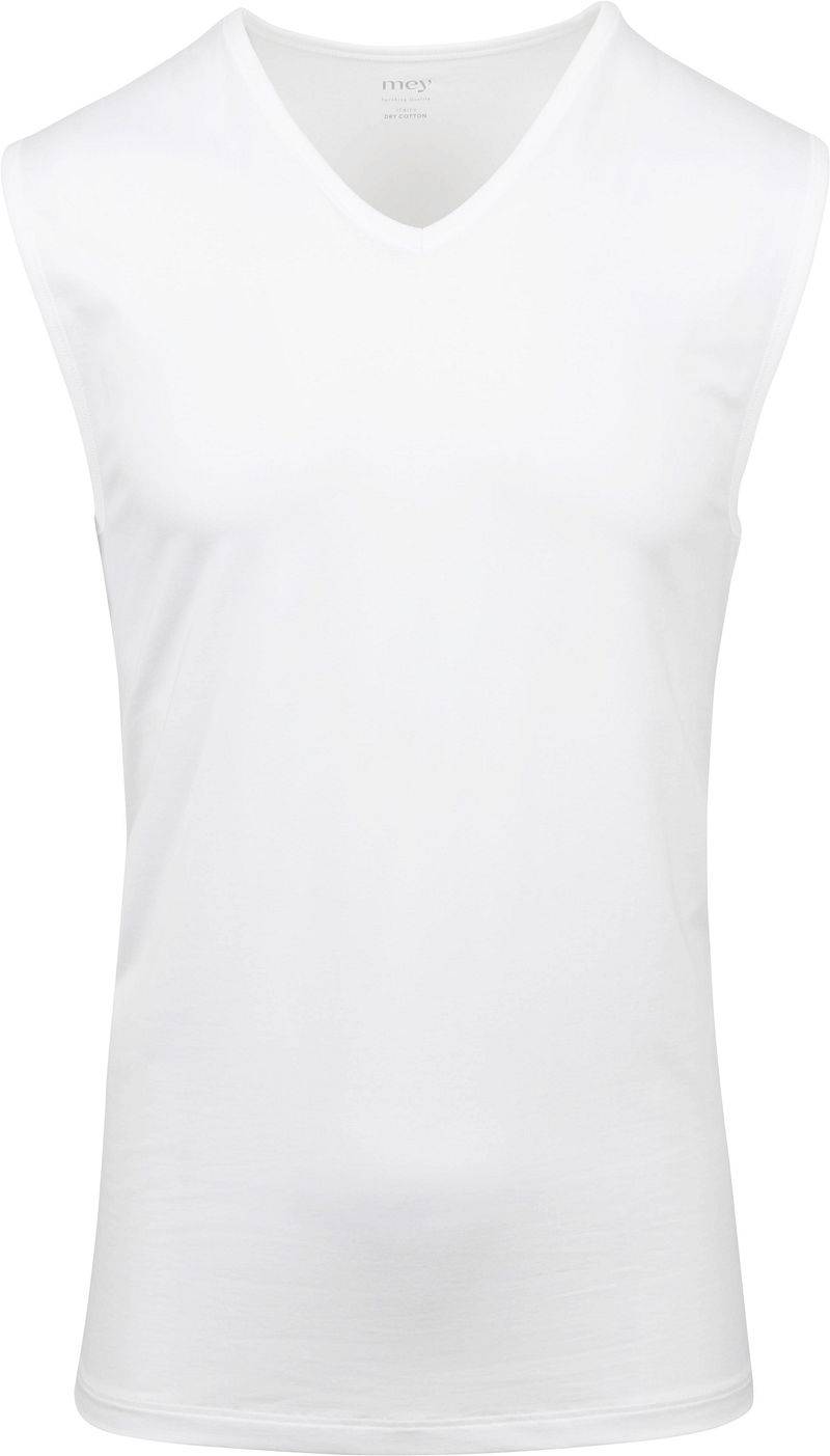 Mey V-Ausschnitt Dry Cotton Muscle Singlet Weiß - Größe L von mey