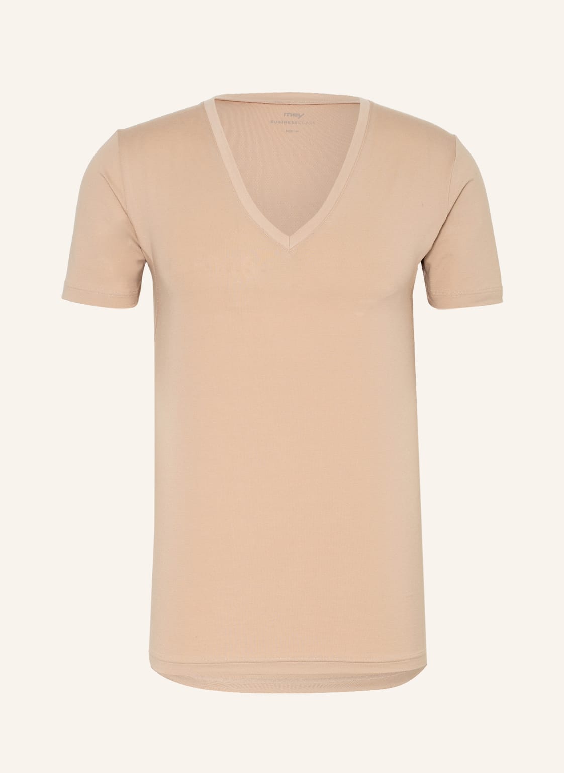 Mey V-Shirt Serie Business Class beige von mey