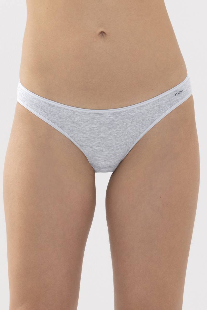 Mini-Slip Serie Cotton Pure Light Grey Melange von mey