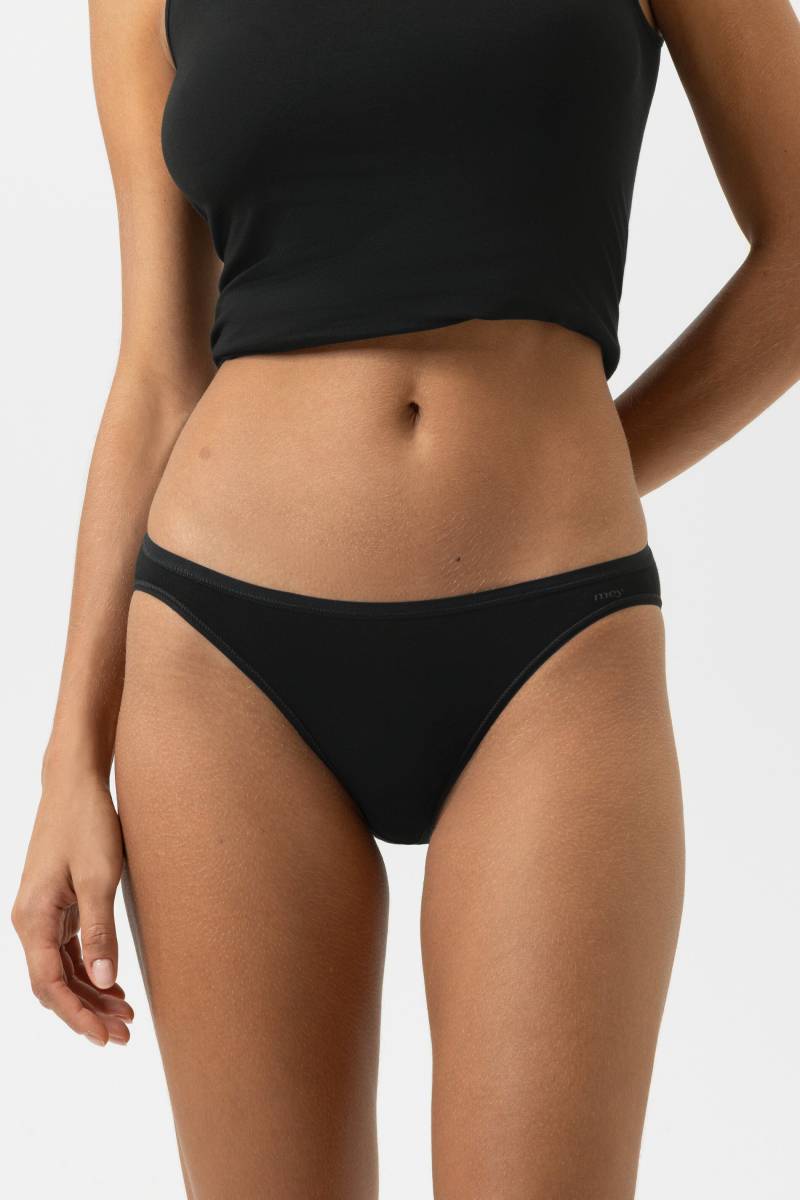 Mini-Slip Serie Superfine Organic Schwarz von mey