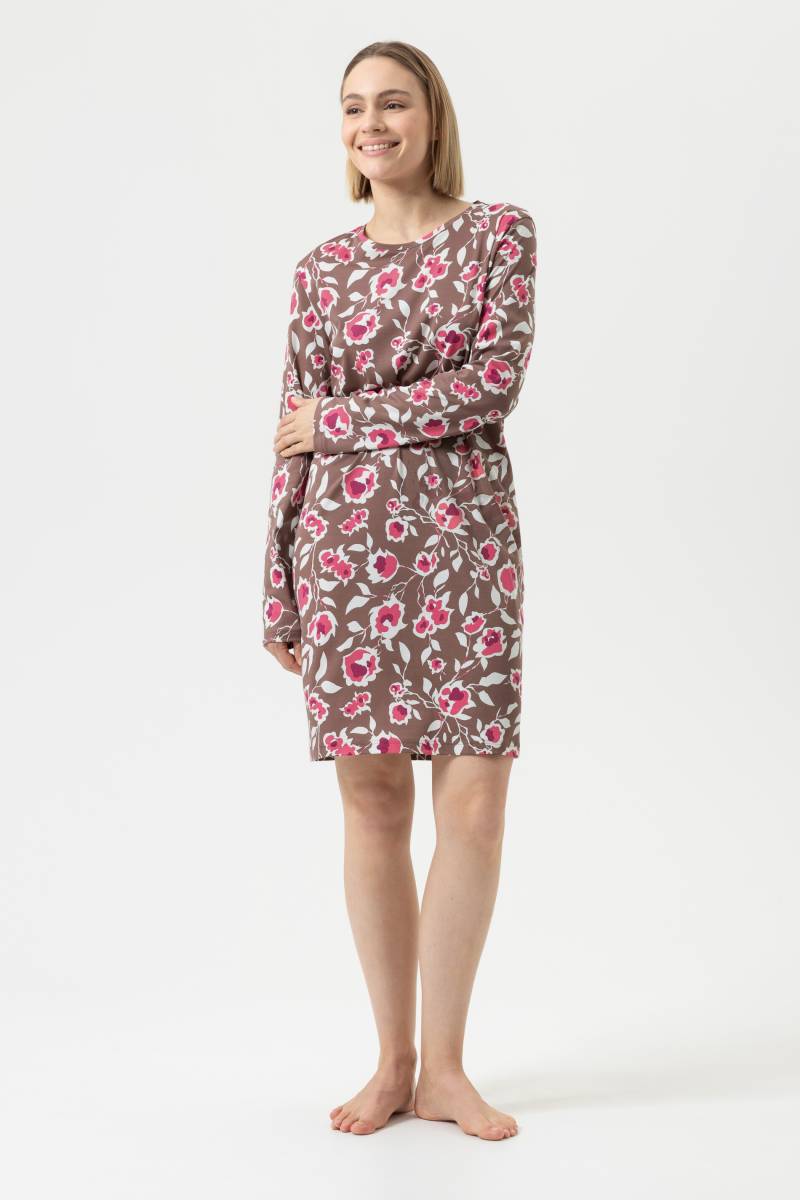 Nachthemd langarm Serie Eternal Roses Chestnut von mey