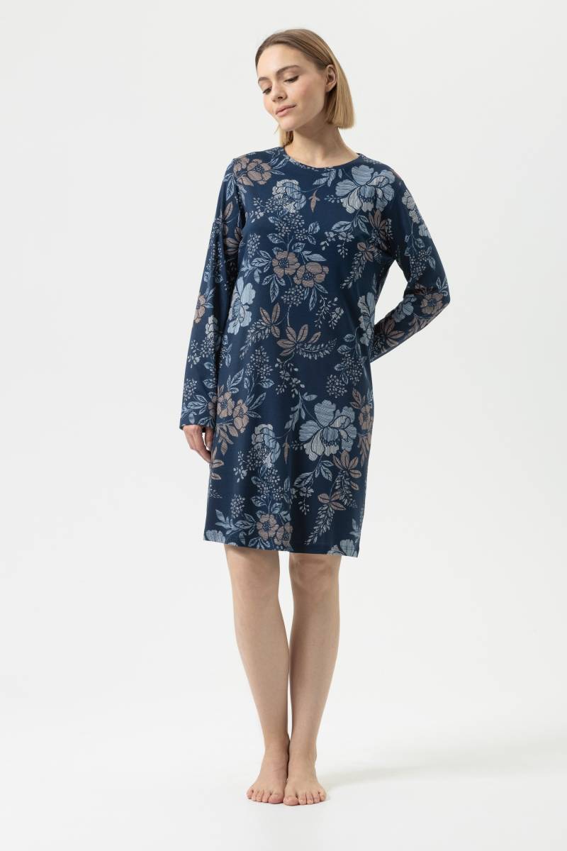 Nachthemd langarm Serie Nostalgia Deep Marine von mey