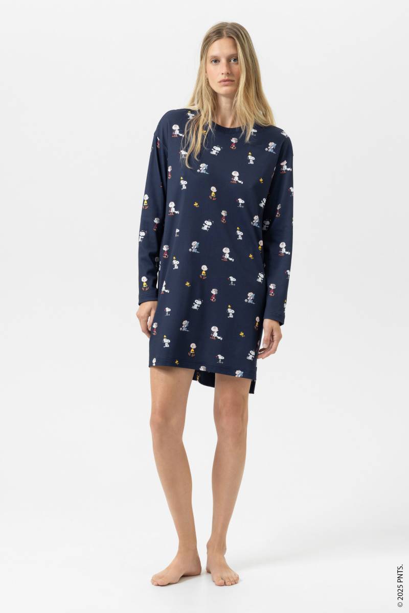Nachthemd langarm Serie mey x Peanuts Yacht Blue Nachthemd langarm Serie mey x Peanuts Yacht Blue von mey