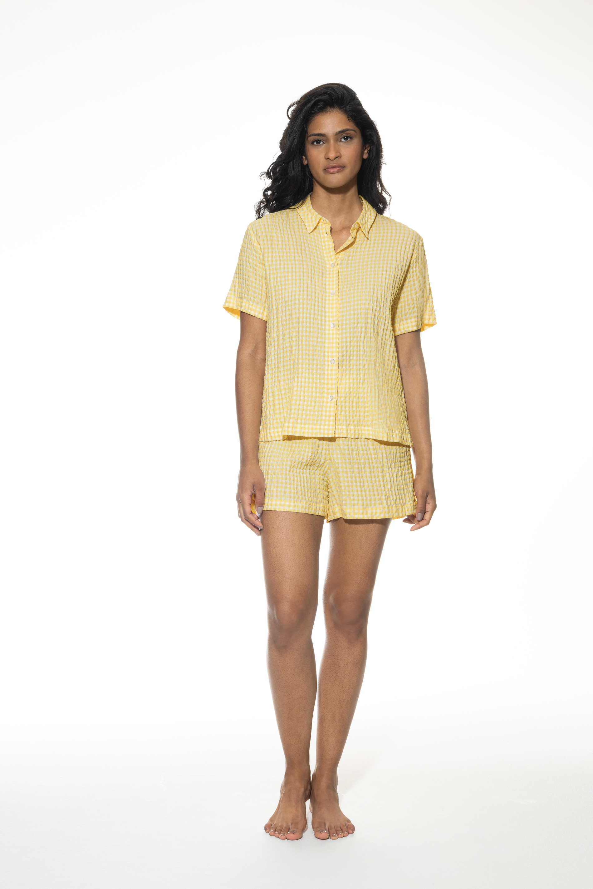 Pyjama-Set Serie Vichy Dream Lemon Butterfly Pyjama-Set Serie Vichy Dream Lemon Butterfly von mey