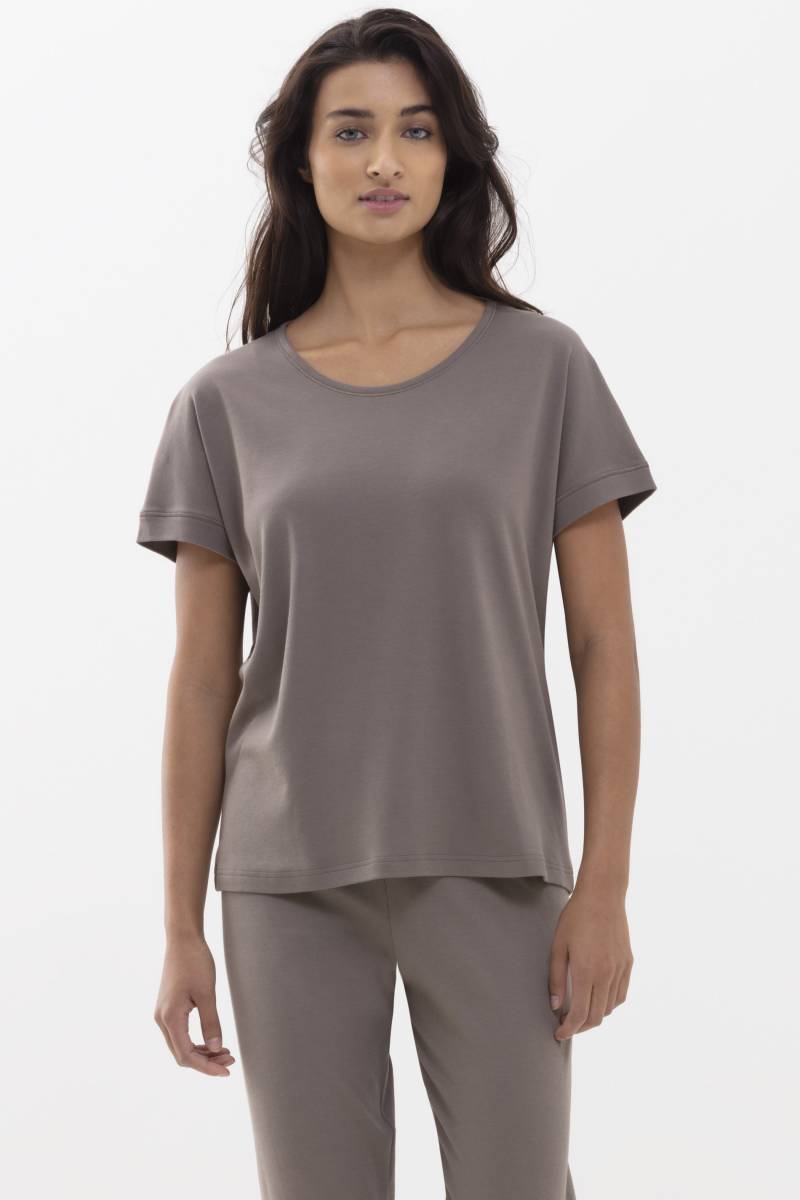 Shirt halbarm Serie N8TEX 2.0 Deep Taupe von mey