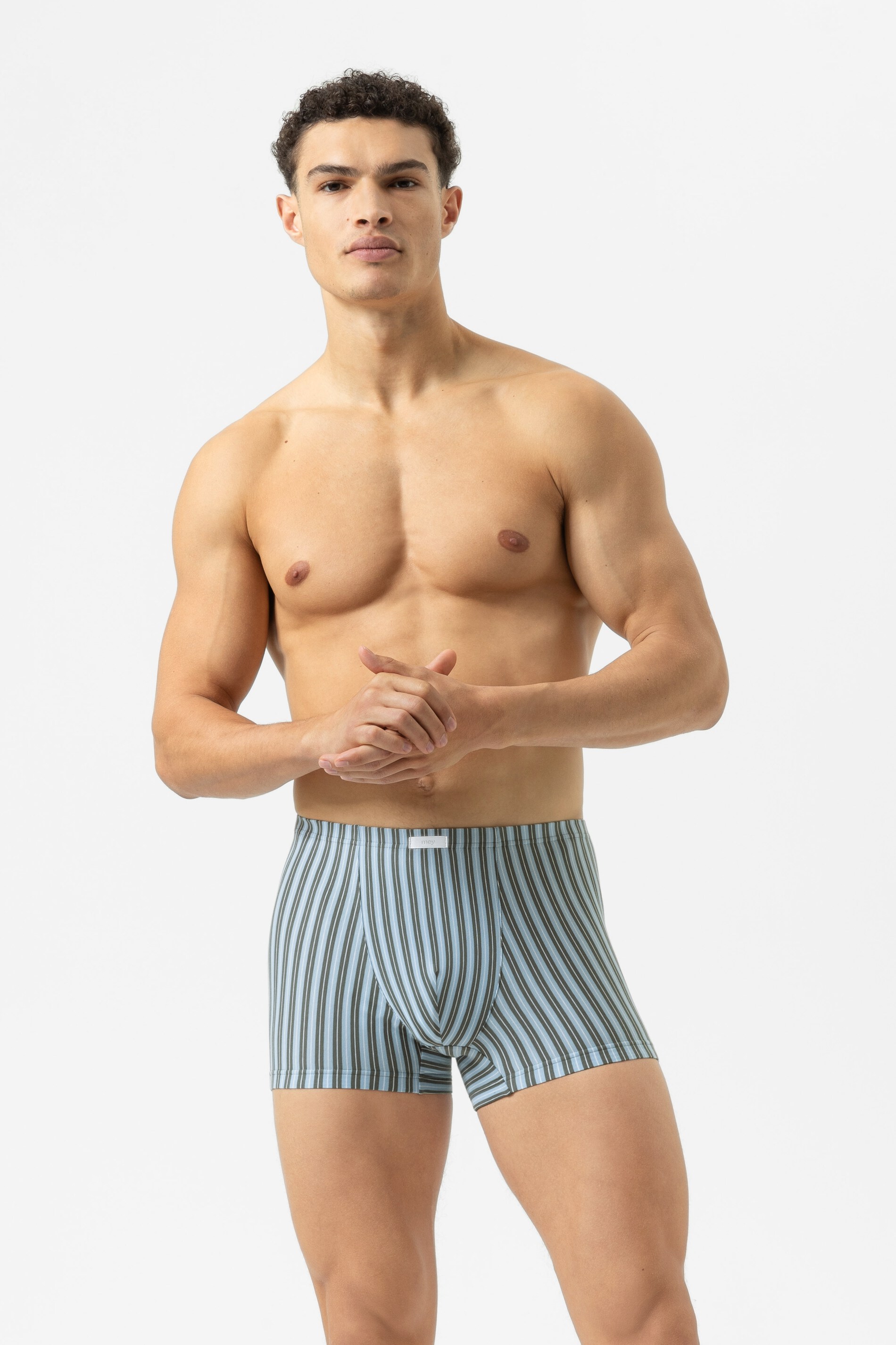 Shorty Serie Light Block Stripes Grey Hunter von mey