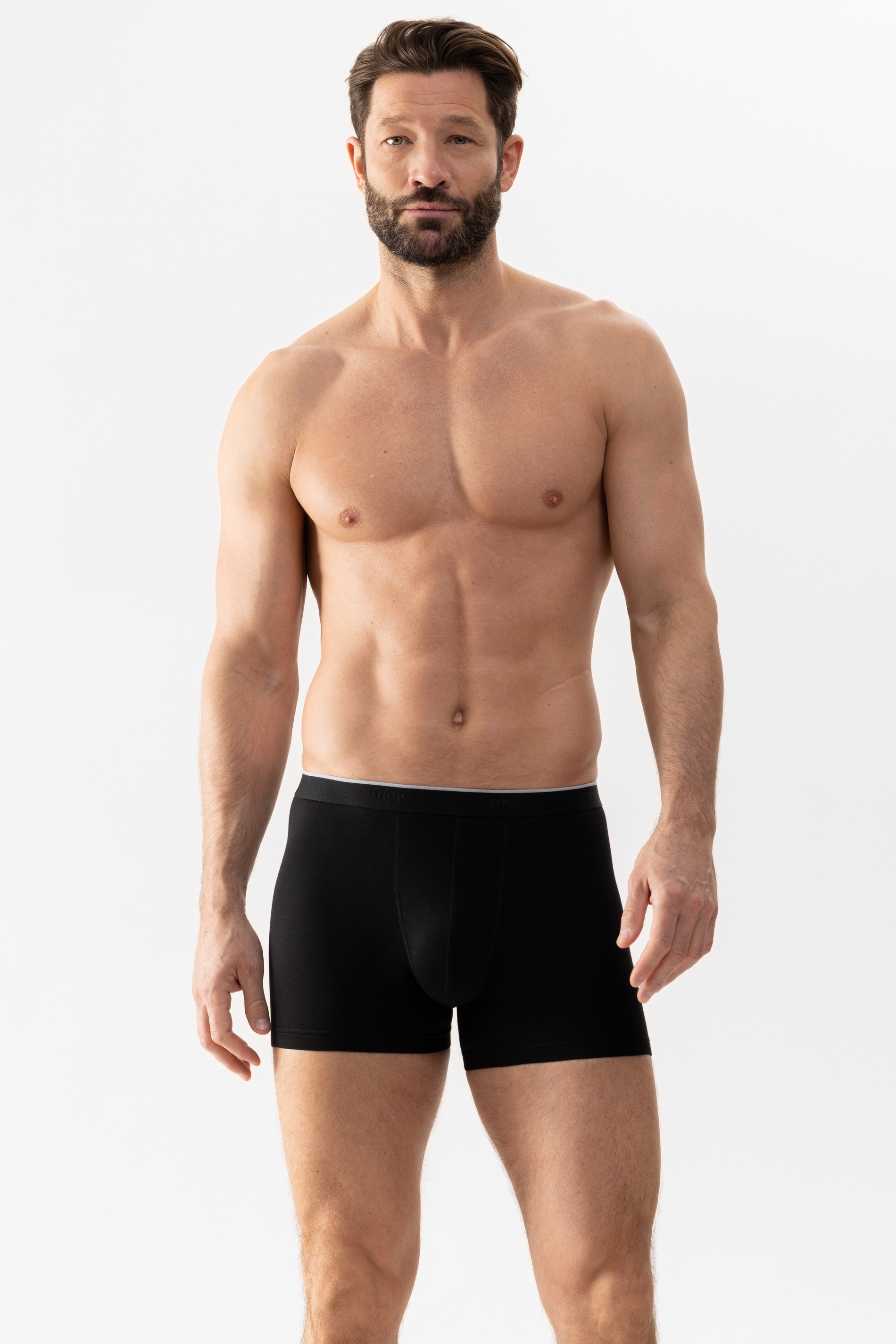 Shorty Serie Dry Cotton Schwarz von mey