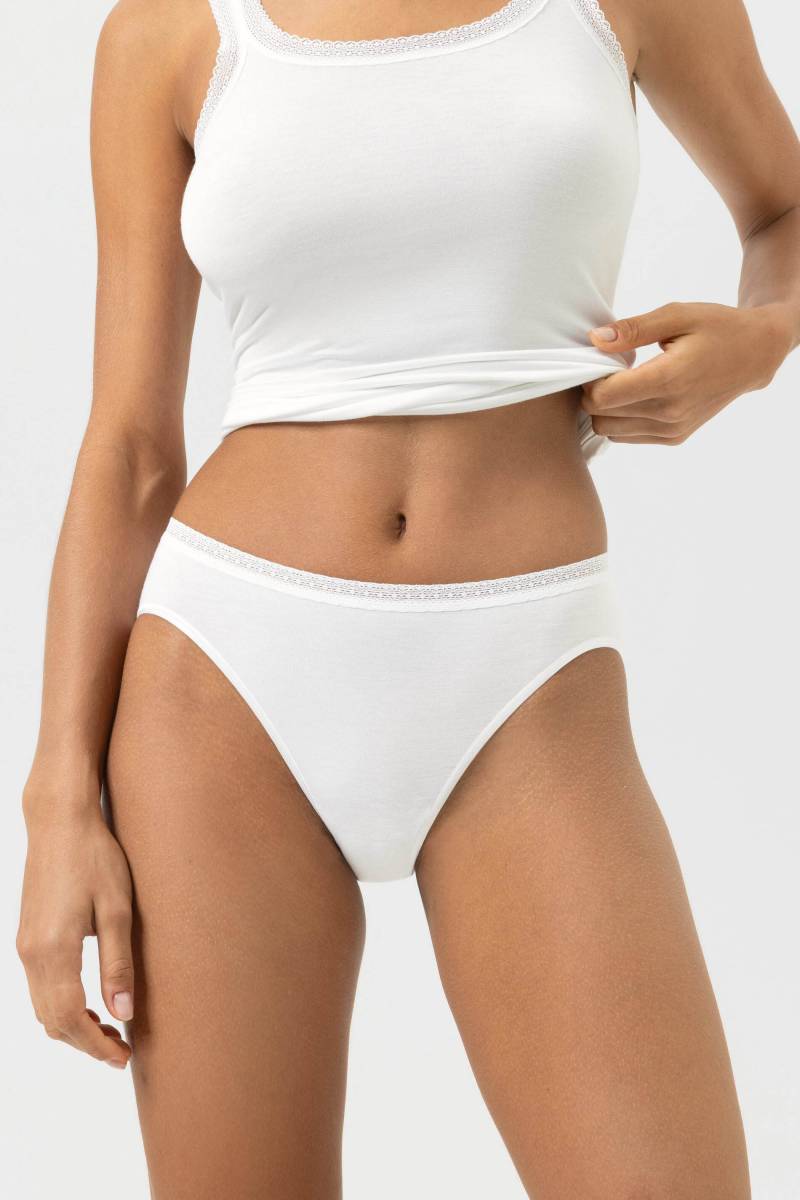 Slip Serie Modal Lace Weiss von mey
