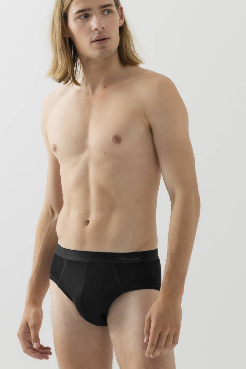 Slip Serie Casual Cotton Schwarz von mey