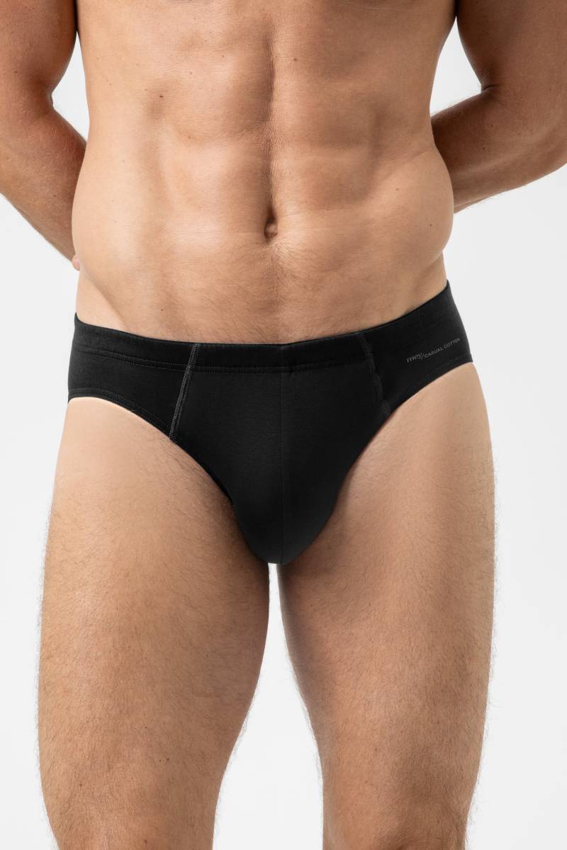 Slip Serie Casual Cotton Schwarz von mey