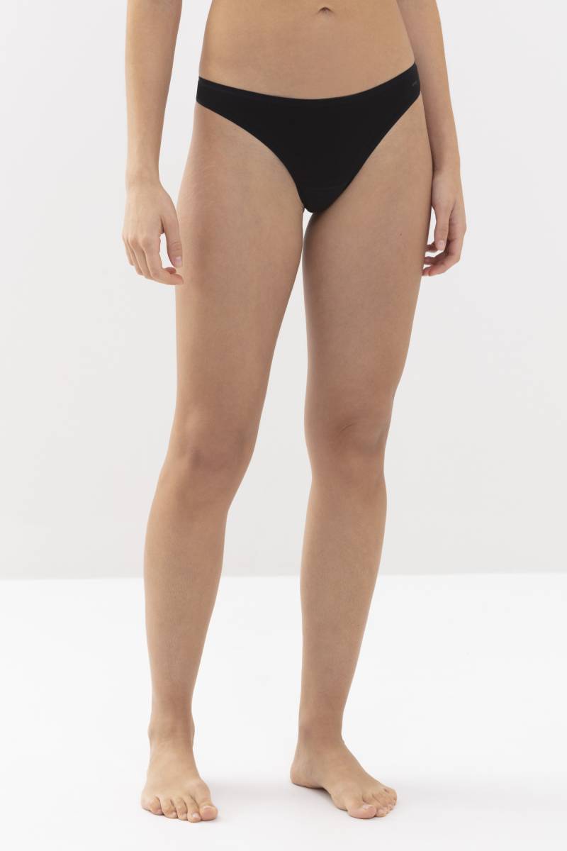 String Serie Superfine Organic Schwarz von mey