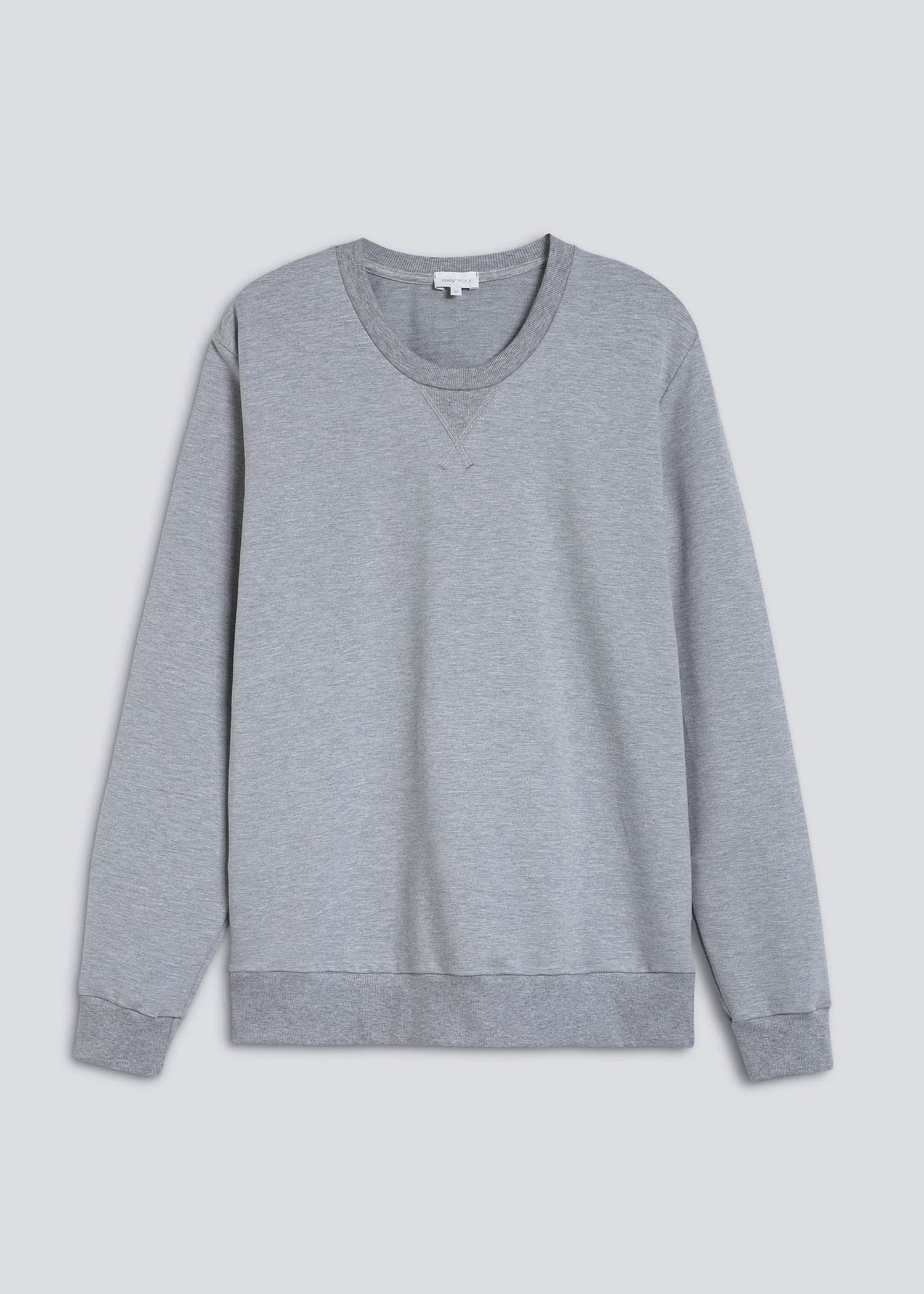 Sweatshirt Mey Story Light Grey Melange Sweatshirt Mey Story Light Grey Melange von mey
