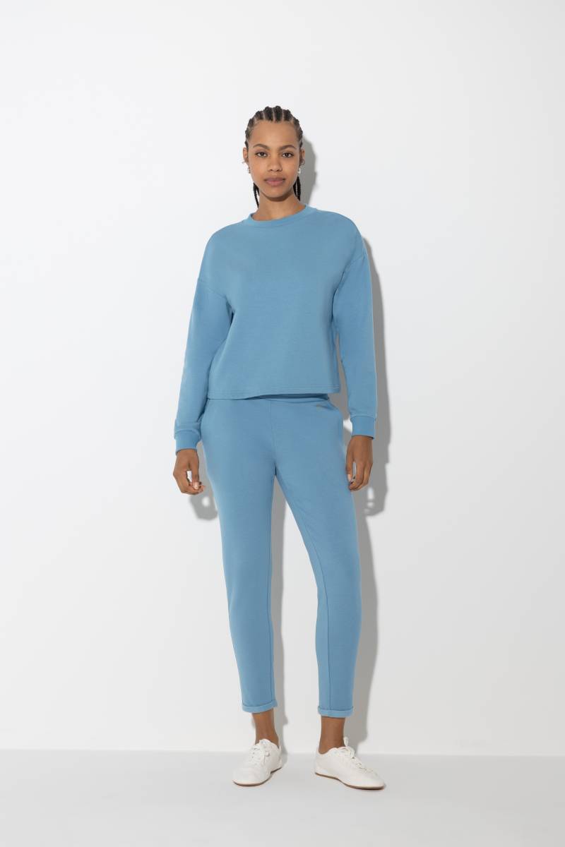 Sweatshirt Serie Comfy Comfort Deep Wave von mey