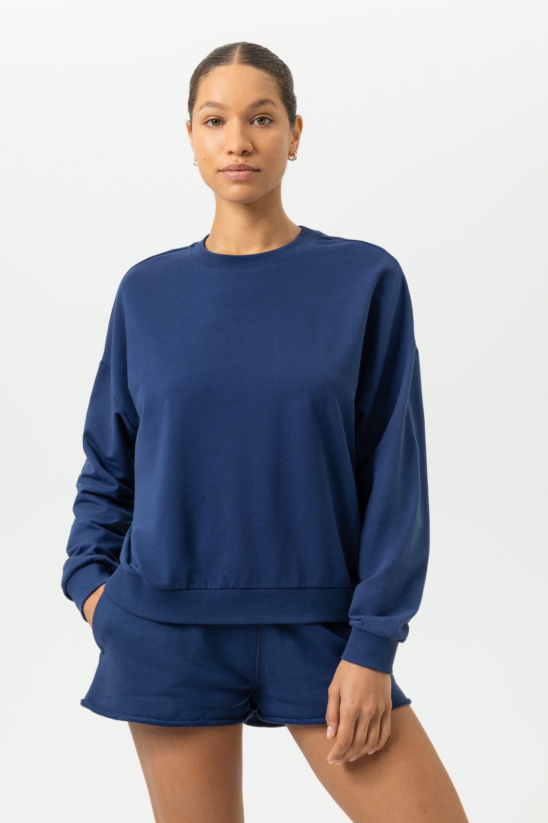 Sweatshirt Serie Cozy Nights Blue Zodiac von mey