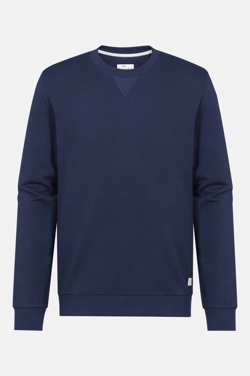 Sweatshirt Serie Felpa Cotone Blue Nights von mey