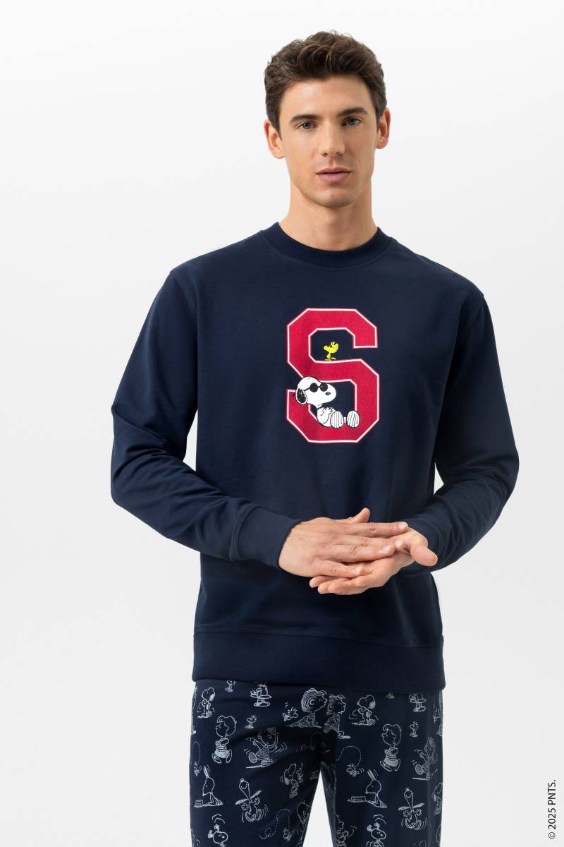 Sweatshirt Serie mey x Peanuts Yacht Blue Sweatshirt Serie mey x Peanuts Yacht Blue von mey