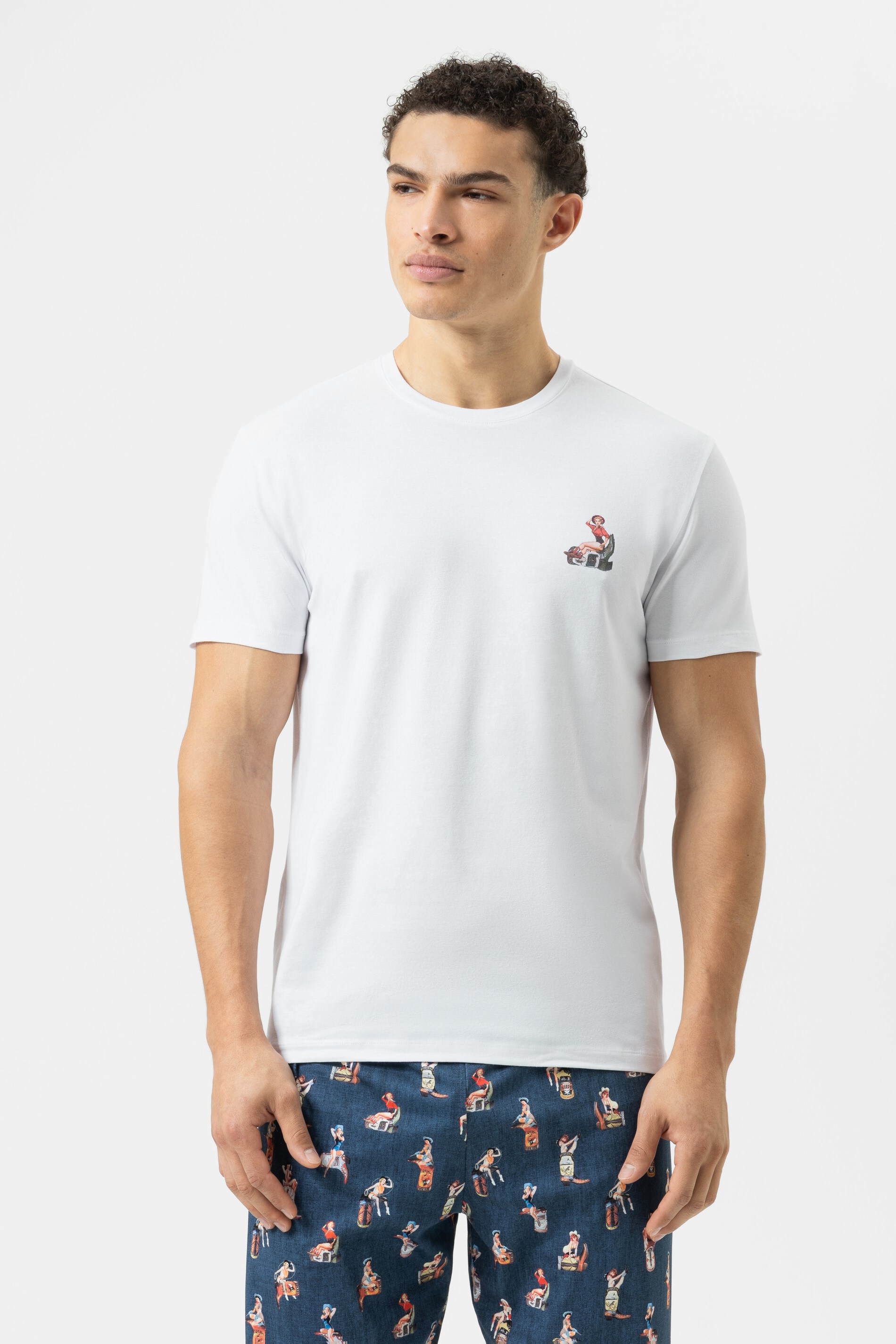 T-Shirt Serie Pretty Cowgirl Weiss von mey