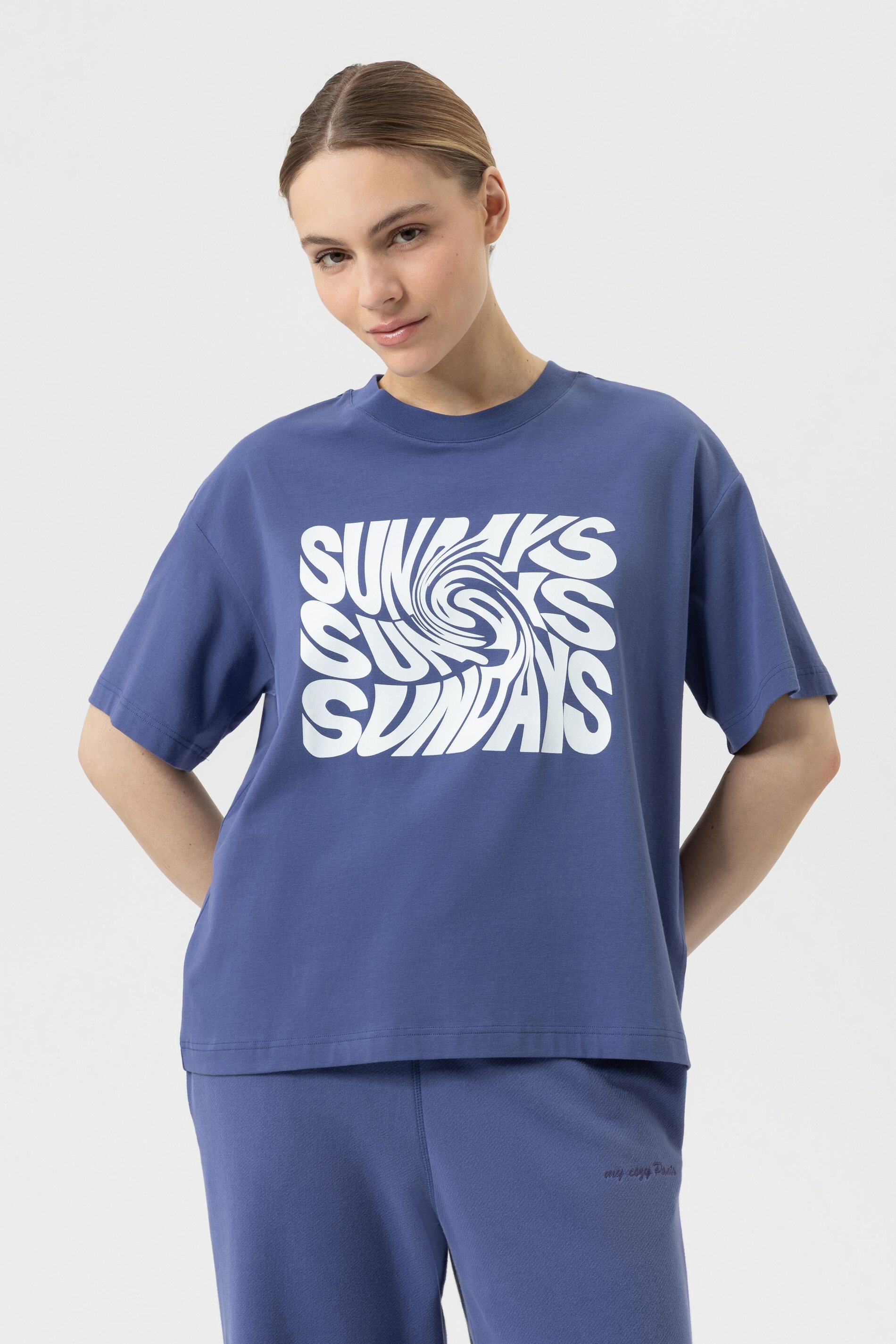 T-Shirt Serie Solid Love Astral Night von mey
