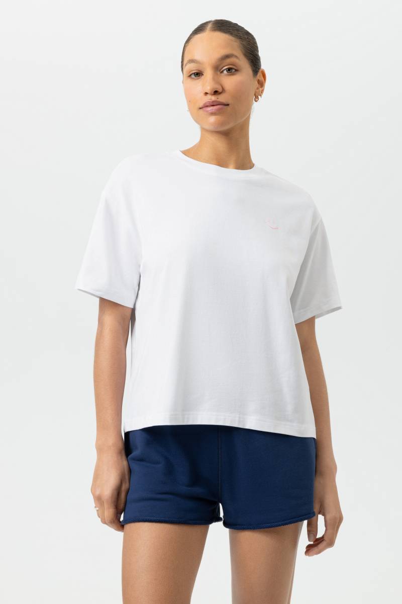 T-Shirt Serie Solid Love Weiss von mey