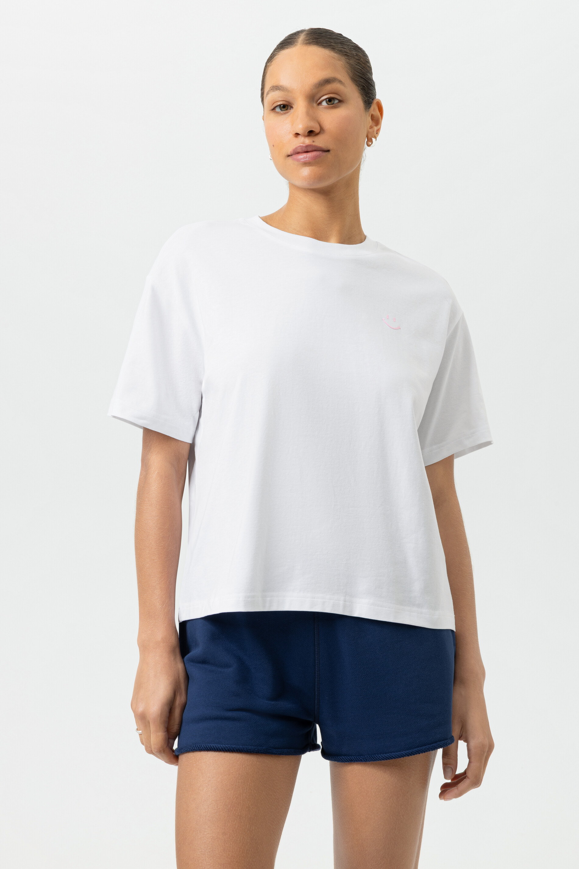 T-Shirt Serie Solid Love Weiss von mey