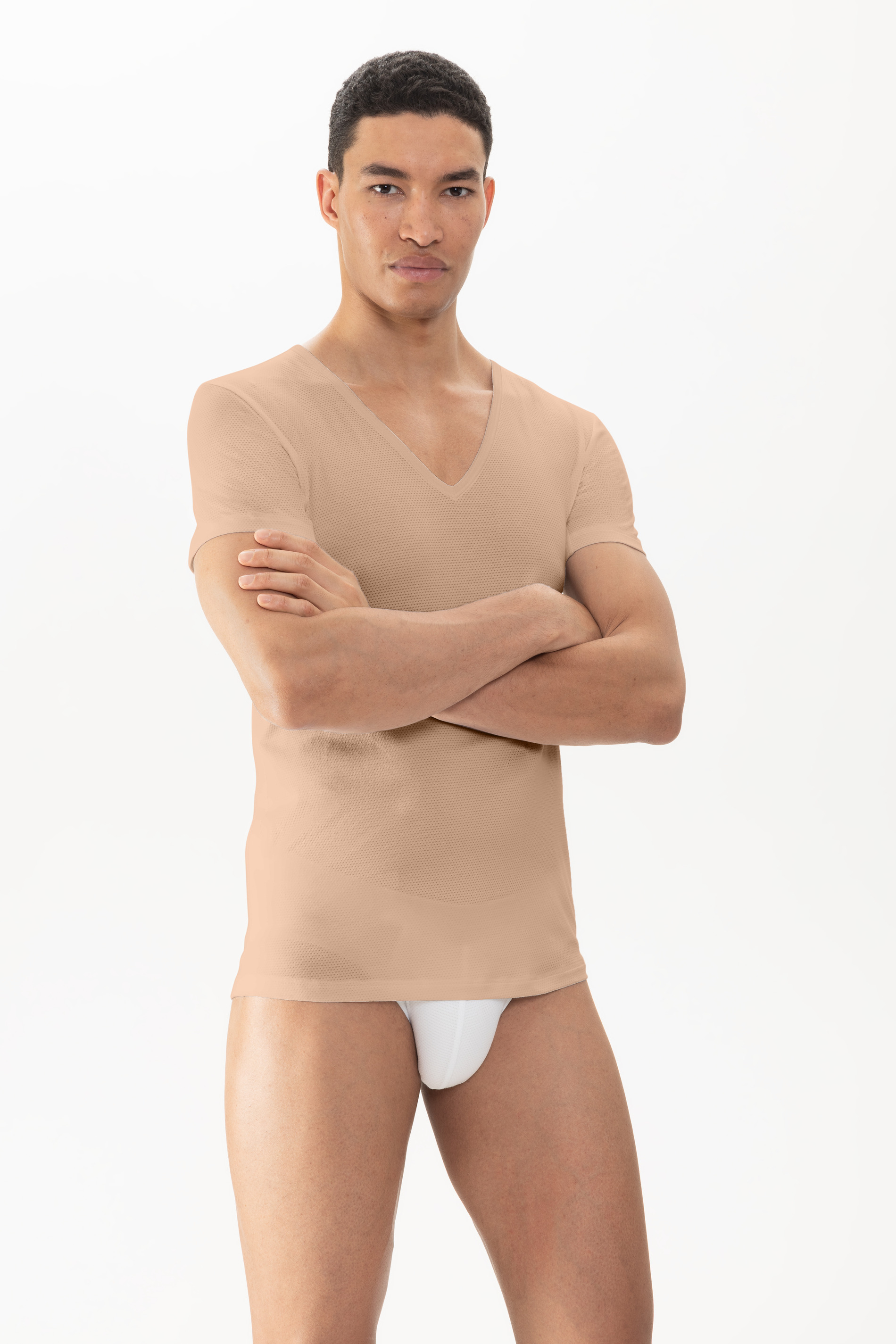 T-Shirt Serie mey Dry Cotton Breeze Light Skin von mey