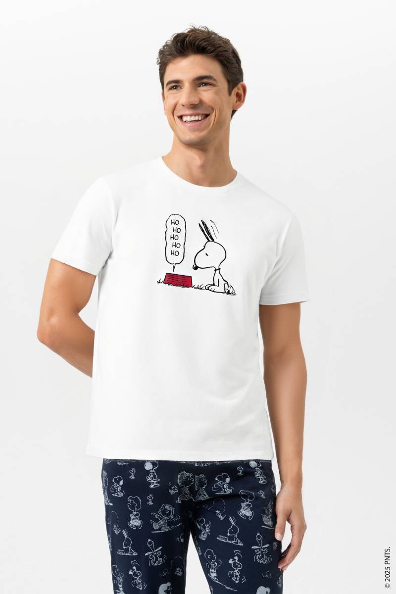 T-Shirt Serie mey x Peanuts Weiss von mey