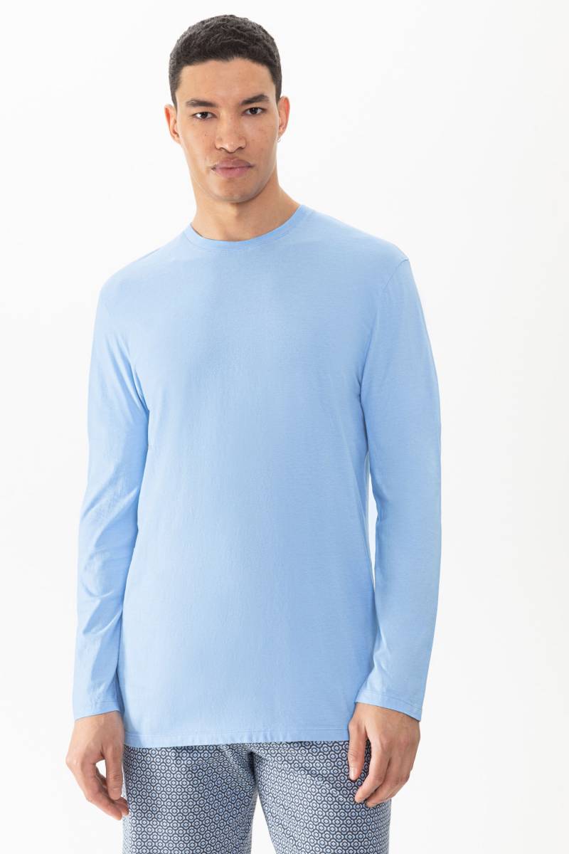 T-Shirt langarm Serie Neo Far Blue von mey
