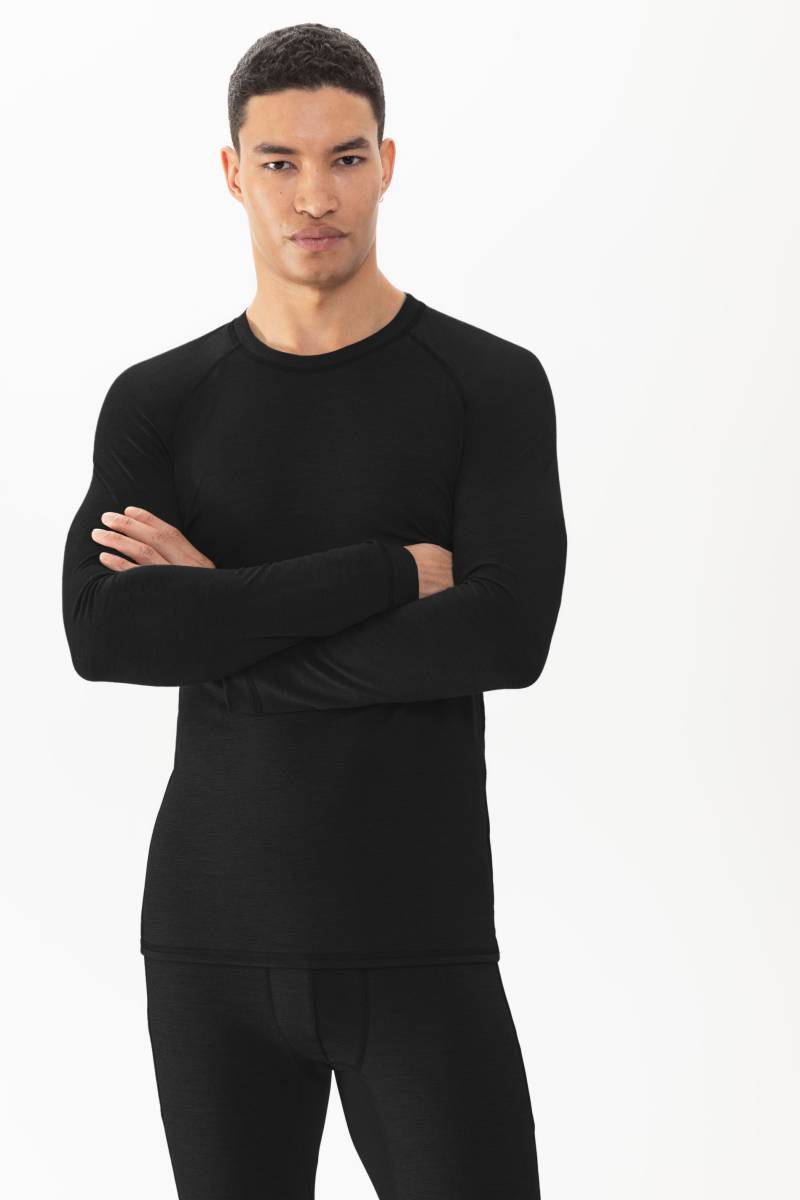 T-Shirt langarm Serie PRFRMNC+ Schwarz von mey