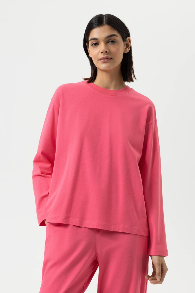 T-Shirt langarm Serie Solid Love Paradise Pink von mey