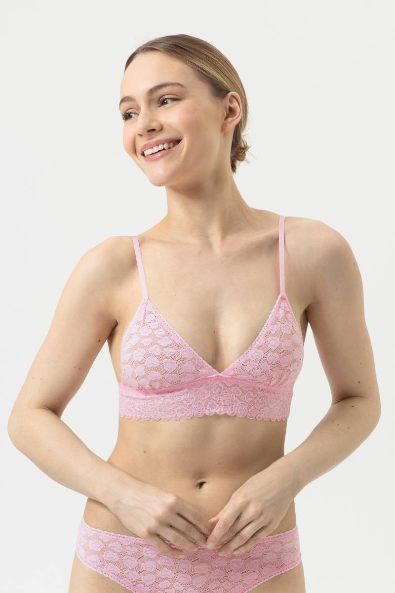Triangel-BH Serie Savage Lace Soft Pink von mey