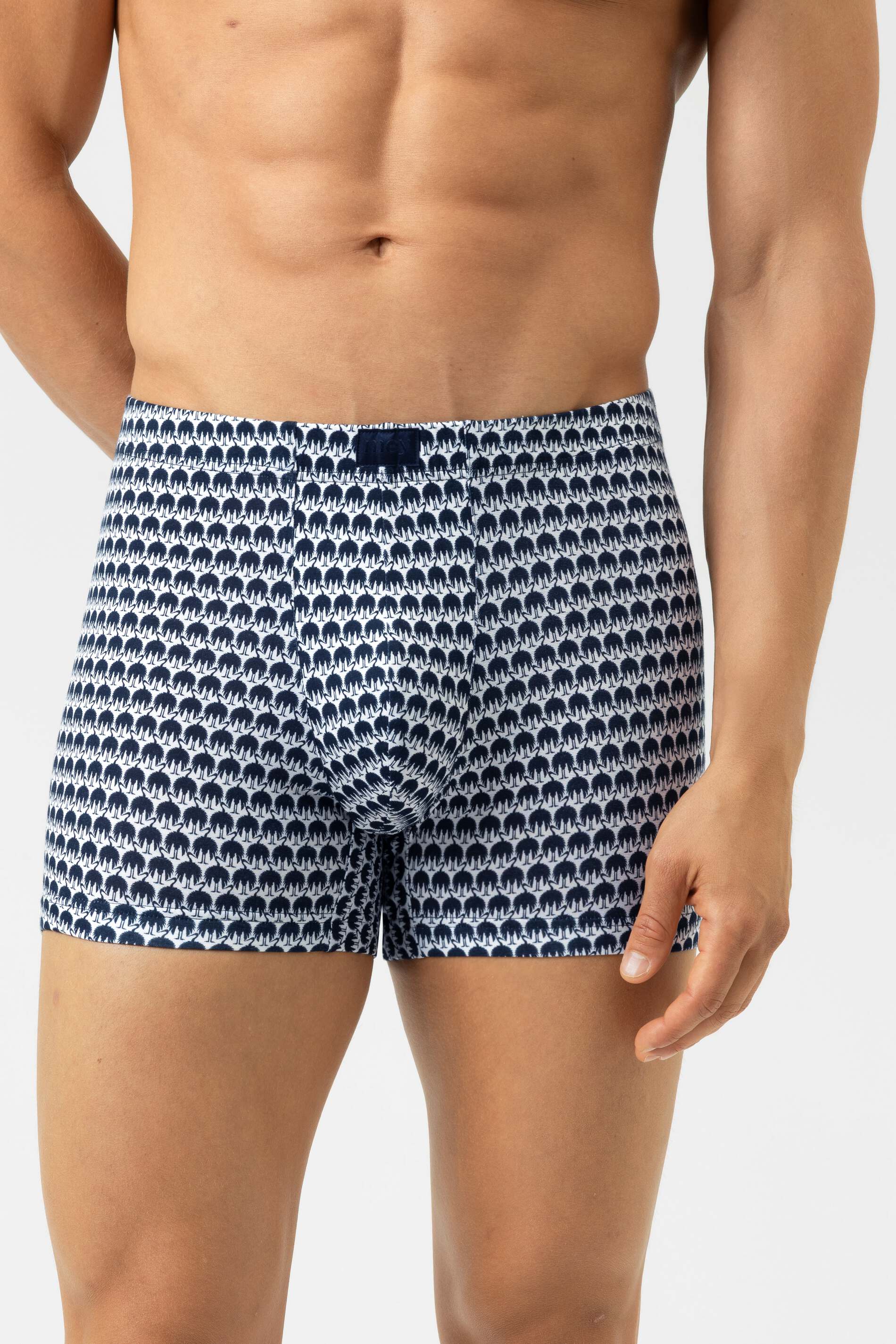 Trunk Shorty Serie Crane Swarm Marine von mey