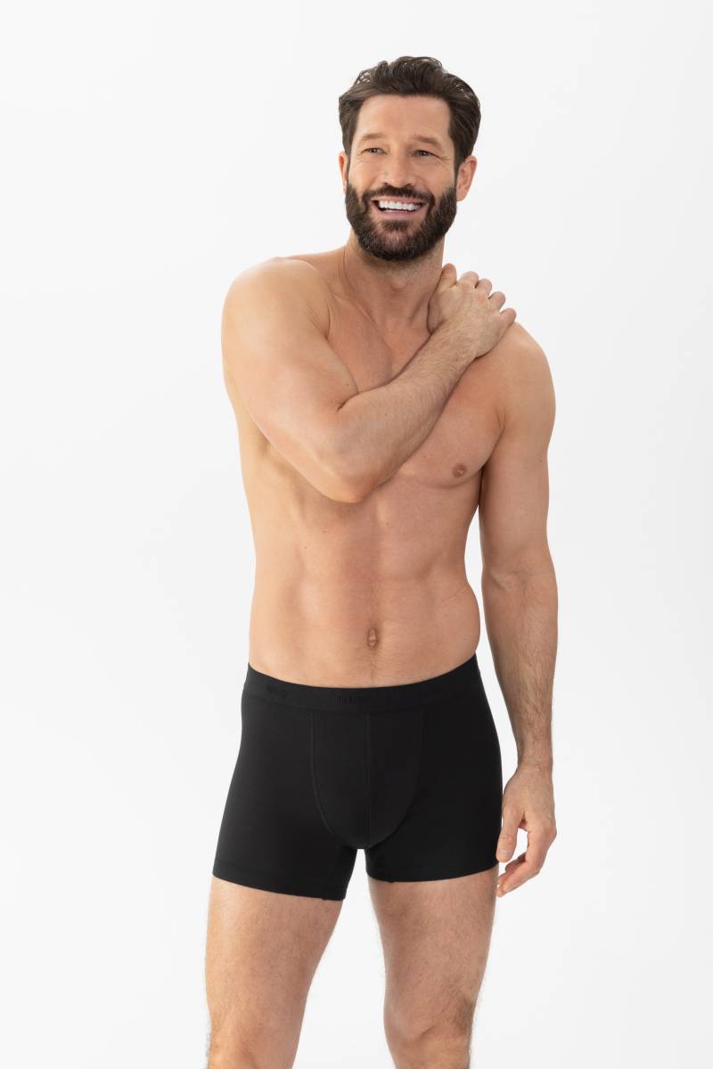 Trunk Shorty Serie Comfort Cotton Schwarz von mey