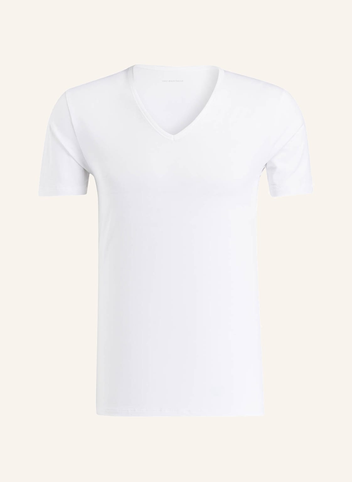 Mey V-Shirt Serie Dry Cotton weiss von mey