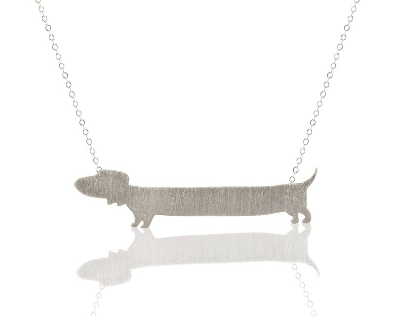 Silber Dackel Halskette, Doxie Schmuck, Geschenk Für Hundeliebhaber, Hund Charm Wiener Wurst Hund, Schmuck Silber Dackel Halskette, Doxie Schmuck, Geschenk Für Hundeliebhaber, Hund Charm Wiener Wurst Hund, Schmuck von meytalbarnoy