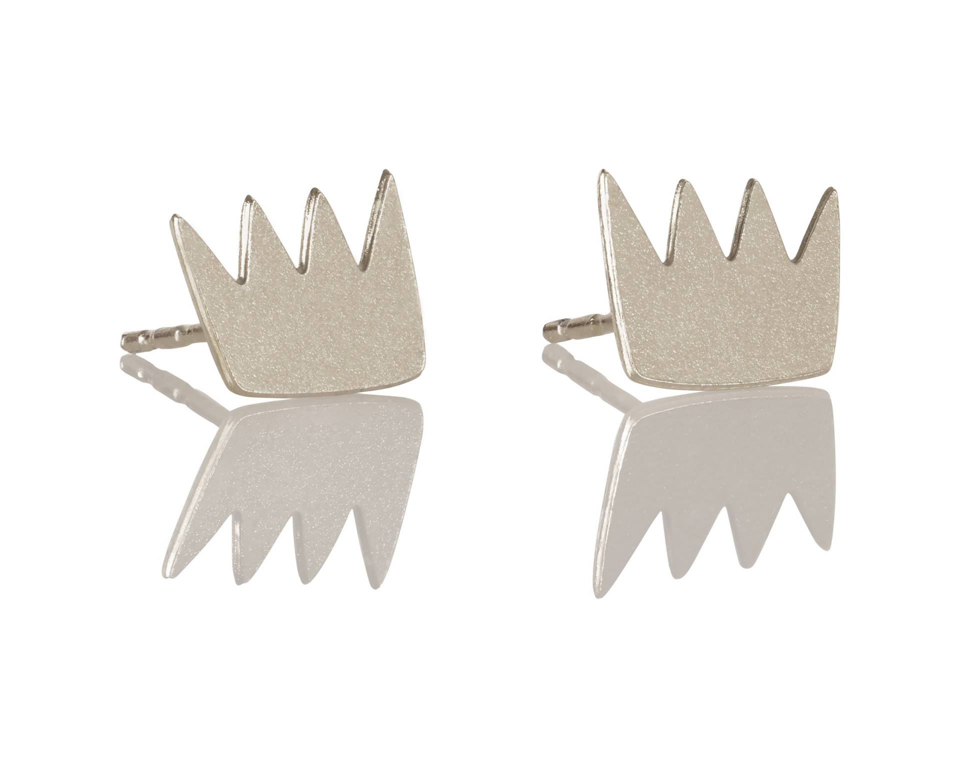 Silber Krone Ohrringe, Kleine Ohrstecker, Prinzessin Schmuck, Königin Königlicher Silberne Posts Silber Krone Ohrringe, Kleine Ohrstecker, Prinzessin Schmuck, Königin Königlicher Silberne Posts von meytalbarnoy