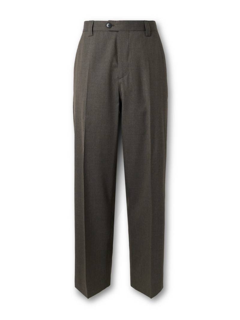 mfpen - Study Straight-Leg Wool Trousers - Men - Brown - XL von mfpen