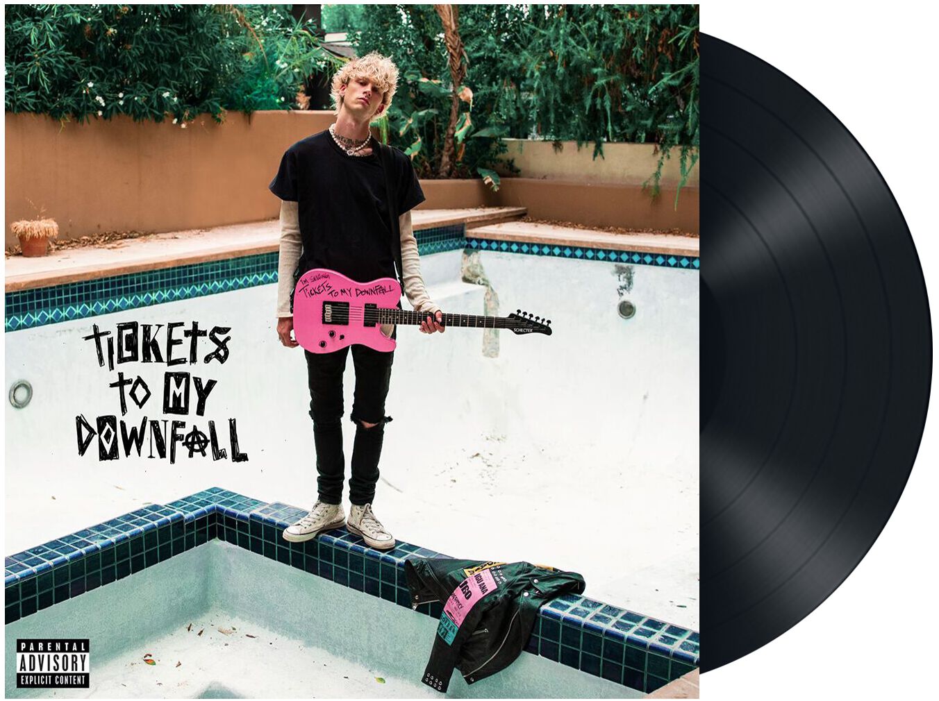 mgk (Machine Gun Kelly) Tickets to my downfall LP schwarz von mgk (Machine Gun Kelly)