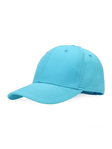 Baseballcap Unisex Käppi Cap Baseballmütze Schirmmütze Damen Herren Hip-Hop-Mütze, Einheitsgröße, Hellblau von mh michael heinen