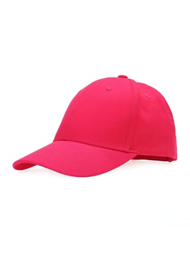 Baseballcap Unisex Käppi Cap Baseballmütze Schirmmütze Damen Herren Hip-Hop-Mütze, Einheitsgröße, Pink von mh michael heinen