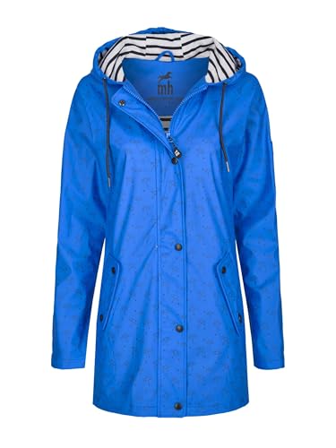 mh michael heinen Damen Regenjacke Schirm, Friesennerz, Regenschirm-Motiv, Regenparka, Regenmantel, wasserdicht, Winddicht von mh michael heinen