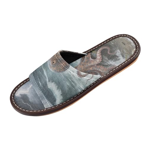 Badeschlappen für Damen, Herren, tragbar, leicht, für Pool, Hotel, Reisen, zum Aufhellen am Meer, Aufhellendes Meerestier, 40 EU Badeschlappen für Damen, Herren, tragbar, leicht, für Pool, Hotel, Reisen, zum Aufhellen am Meer, Aufhellendes Meerestier, 40 EU von miaozhen