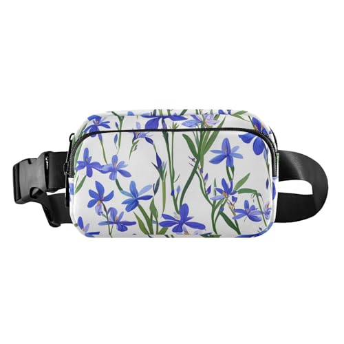 Frankreich Iris Sibirica Schönheit Floral Trendy Fanny Taille Pack für geschäftsfrauen Multifunktions mit Verstellbarem Gürtel für Workout Laufen Wandern mariconeras de cintura para, Frankreich Iris, von miaozhen