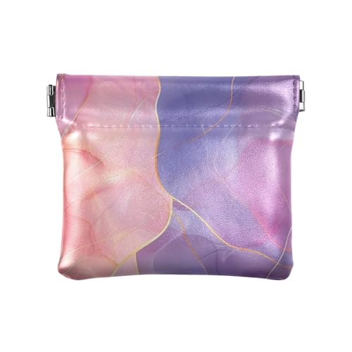 Geldbörse mit Marmormaserung, ausgefallene Organisationstaschen für Damen-Handtasche, Mini Monderos para monedas, Marmormaserung, 1 size von miaozhen