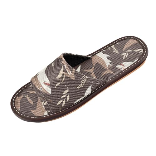 Hausschuhe mit Fischmotiv, für drinnen und draußen, wiederverwendbar, leicht, personalisierbar, für Pool, Hotel, Reisen, Zapatos Cómodos para mujer, Braunes Fischtier, 40 EU Hausschuhe mit Fischmotiv, für drinnen und draußen, wiederverwendbar, leicht, personalisierbar, für Pool, Hotel, Reisen, Zapatos Cómodos para mujer, Braunes Fischtier, 40 EU von miaozhen