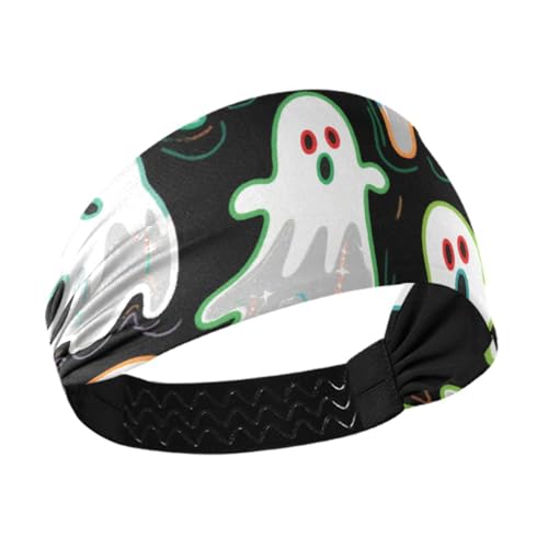 Schwarze rutschfeste modische Stirnbänder für Damen, für sportliche Sportarten, Gesichtswäsche, Radfahren, Basketball, Diademas, Para Mujer von miaozhen