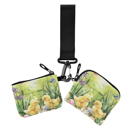 Süße Oster-Gelbe Küken Damen Dual Wallets Busniess Kartenetuis Dünn Flache Münzgeldbörse Geldbörse Tasche mit Handgelenkschlaufe für Mädchen 2 Packungen Mujer Para, Süße Ostergelbe Küken, Modern Süße Oster-Gelbe Küken Damen Dual Wallets Busniess Kartenetuis Dünn Flache Münzgeldbörse Geldbörse Tasche mit Handgelenkschlaufe für Mädchen 2 Packungen Mujer Para, Süße Ostergelbe Küken, Modern von miaozhen
