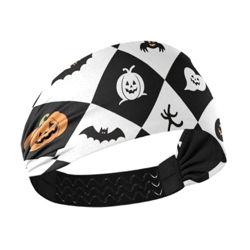 Weißes Skelett-Stirnband für Damen, dehnbares Haar zum Waschen von Gesicht, Tennis, Radfahren, Fitnessstudio, Cintillos de Pelo para mujeres von miaozhen