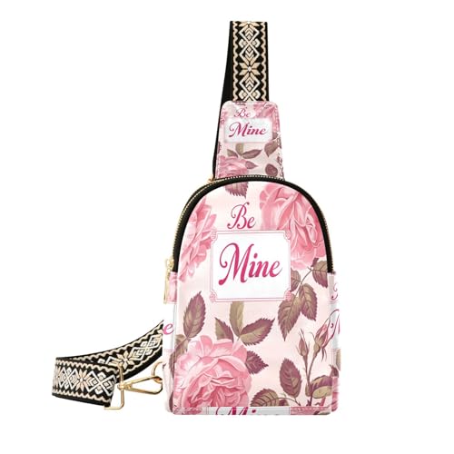 miaozhen Be Mine Schultertasche aus Pfirsichleder, leicht, für Damen, zum Wandern, Rosen-Design, Pfirsichfarben, Be Mine Rose Flower Floral Design Pfirsich miaozhen Be Mine Schultertasche aus Pfirsichleder, leicht, für Damen, zum Wandern, Rosen-Design, Pfirsichfarben, Be Mine Rose Flower Floral Design Pfirsich von miaozhen
