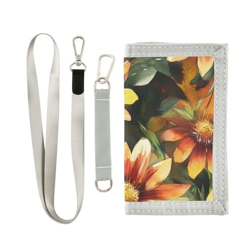 miaozhen Belgien Gaillardia Beauty Flowers dreifach gefaltete Geldbörsen mit Geldklammer, coole Geschenke, einzigartige stabile Geldbörse für Herren, mit Umhängeband, Carteras Para Hombre, Belgien miaozhen Belgien Gaillardia Beauty Flowers dreifach gefaltete Geldbörsen mit Geldklammer, coole Geschenke, einzigartige stabile Geldbörse für Herren, mit Umhängeband, Carteras Para Hombre, Belgien von miaozhen